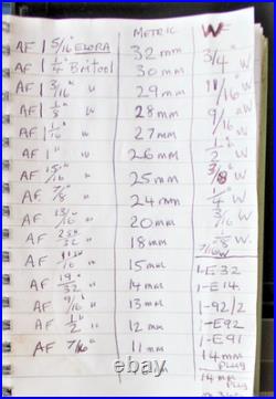 Vintage Britool large master socket set METRIC, WHITWORTH, METRIC + BOX