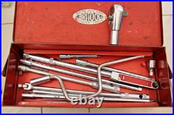 Vintage Britool large master socket set METRIC, WHITWORTH, METRIC + BOX