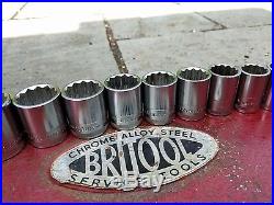 Vintage Britool socket set AF/WW
