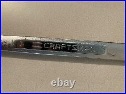 Vintage Craftsman 12 Piece SAE 12pt Combination Wrench Set, 1/4 to 1, USA