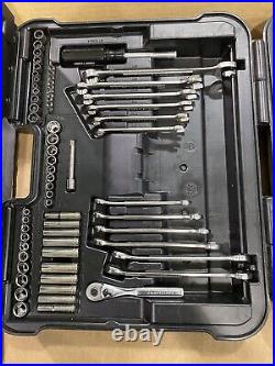 Vintage Craftsman 137 pc Metric & SAE Mechanics Set 1/4 3/8 1/2 Dr. 33150 USA