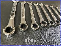 Vintage Craftsman 8pc Metric Ratcheting Combination Wrench Set 42445 USA