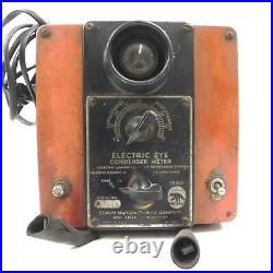 Vintage Echlin Electric Eye Condenser Meter Capacitor Checker Used Vtg Auto Tool