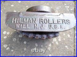 Vintage Hilman rollers USA. Heavy Machinery Skate