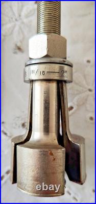 Vintage J W Pickavant Internal Bearing Puller Set Slide Hammer& Collets In Case