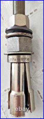 Vintage J W Pickavant Internal Bearing Puller Set Slide Hammer& Collets In Case