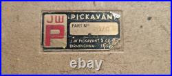 Vintage J W Pickavant Internal Bearing Puller Set Slide Hammer& Collets In Case