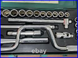 Vintage Kamasa 3554 Socket Set Metric. Nos 24 Pcs