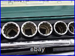 Vintage Kamasa 3554 Socket Set Metric. Nos 24 Pcs