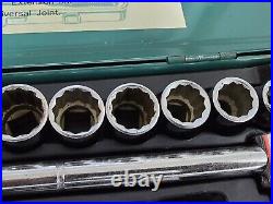 Vintage Kamasa 3554 Socket Set Metric. Nos 24 Pcs
