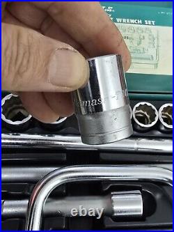 Vintage Kamasa 3554 Socket Set Metric. Nos 24 Pcs
