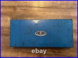 Vintage King Dick Socket set with Britool and others 65 pieces rare