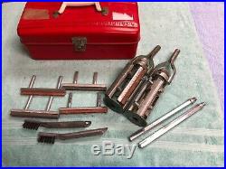 Vintage Lisle Cylinder Engine Hone Kit Rigid Hone with Metal Case