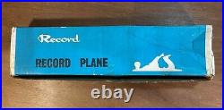 Vintage Mint Unused Record No. 8 Jointing Hand Plane Boxed