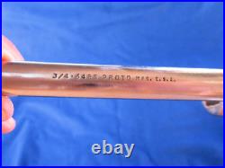 Vintage PROTO Torque Wrench Adapters for Cylinder Head Nuts, 4Pc Set, Super Nice Vintage PROTO Torque Wrench Adapters for Cylinder Head Nuts, 4Pc Set, Super Nice