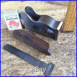 Vintage RARE Edward PRESTON BULLNOSE PLANE Old Antique Hand Tool #209