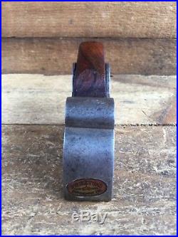 Vintage RARE Edward PRESTON BULLNOSE PLANE Old Antique Hand Tool #213