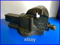 Vintage RECORD No. 25 6 Inch Jaw Quick Release Engineering Bench Vice England