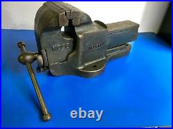 Vintage RECORD No. 25 6 Inch Jaw Quick Release Engineering Bench Vice England