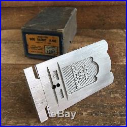 Vintage RECORD SIDE REBATE No2506 PLANE Old Antique Hand Tool #214
