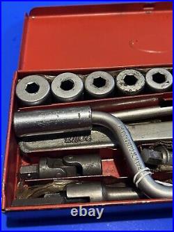 Vintage Rare Britool Hex Drive Socket Set Lovely Used Condition