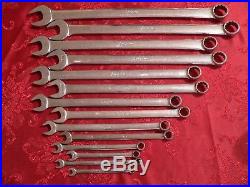 -Vintage- Snap-On 14 Pc. SAE Extra Long Combination Wrench Set 1/4 thru 1 -Vintage- Snap-On 14 Pc. SAE Extra Long Combination Wrench Set 1/4 thru 1