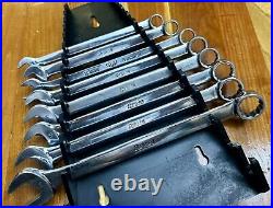 Vintage Snap-On OEXM Metric 12-Pt Combination Wrench Set 10-19mm No 10mm, 18mm