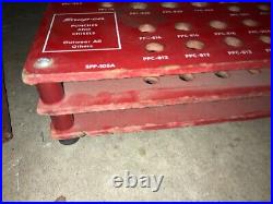 Vintage Snap On Tools SPP-105A Dealer Punches & Chisels Board RARE