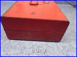Vintage Snap On USA Small Tool Box with Sliding Tray No KRA-65 Nice
