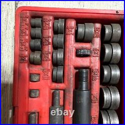 Vintage Snap-on Bushing Driver Set A157C Underline PB20 Case USA