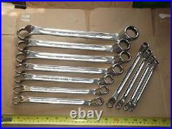 Vintage Stahlwille Metric Ring Spanners. 11 Spanners. Stabil 20. Sold As Used