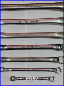 Vintage Vintage Britool Metric Ring Spanner Wrench Set 8mm -36mm Made in England