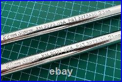 Vintage collectable snap on XM round bar 20mm 21mm 22mm 23mm ring box spanners