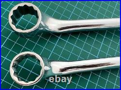 Vintage collectable snap on XM round bar 20mm 21mm 22mm 23mm ring box spanners