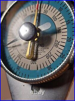 Vtg Caterpillar Snap-on Patent Torqometer 3/8 Drive 0-35 Newton Meters W Handle