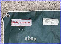 Vtg S-K SK Tools Combination Wrench Set #1714 14 Piece SAE withBag Alloy USA