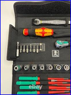 Wera 35 Piece Kraftform Kompakt VDE Screwdriver Ratchet Maintenance Kit, 135926