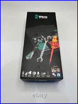 Wera 35 Piece Kraftform Kompakt VDE Screwdriver Ratchet Maintenance Kit, 135926