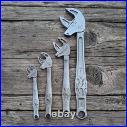 Wera 4 Piece 6004 Joker Self Setting Wrench Set 10-13, 13-16, 16-19, and 24-32