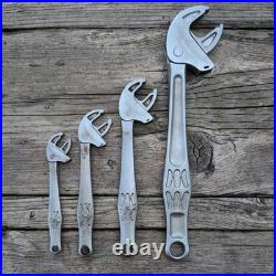 Wera 4 Piece 6004 Joker Self Setting Wrench Set 10-13, 13-16, 16-19, and 24-32