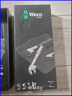 Wera 6004 Joker 4 Set 1 Self-adjusting Setting Spanner new never been used Set