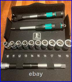 Wera Tools 8006 SC 1 Hybrid Ratchet Set 1/2 Drive 13pcs Wera Tools 8006 SC 1 Hybrid Ratchet Set 1/2 Drive 13pcs