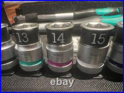 Wera Tools 8006 SC 1 Hybrid Ratchet Set 1/2 Drive 13pcs Wera Tools 8006 SC 1 Hybrid Ratchet Set 1/2 Drive 13pcs