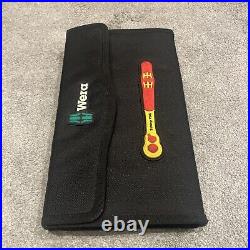 Wera Zyklop VDE 1 3/8 Drive Insulated Socket Set 6-19mm