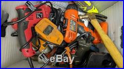 Wholesale Lot of Hand Tools Wrenches, Pliers, Screw Drivers, Drills, Sockets