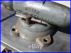 Wilton Vise 4 Wide 101028, 6/74 In Excellent Condition With Extras