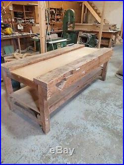 Woodworking Bench And Vice