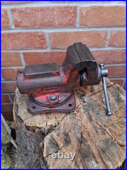 York 80L Swivel Base 3 Engineers Bench Vice, Good Working Order