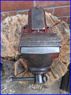 York 80L Swivel Base 3 Engineers Bench Vice, Good Working Order
