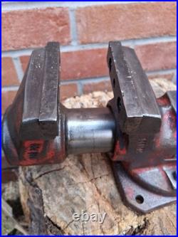 York 80L Swivel Base 3 Engineers Bench Vice, Good Working Order